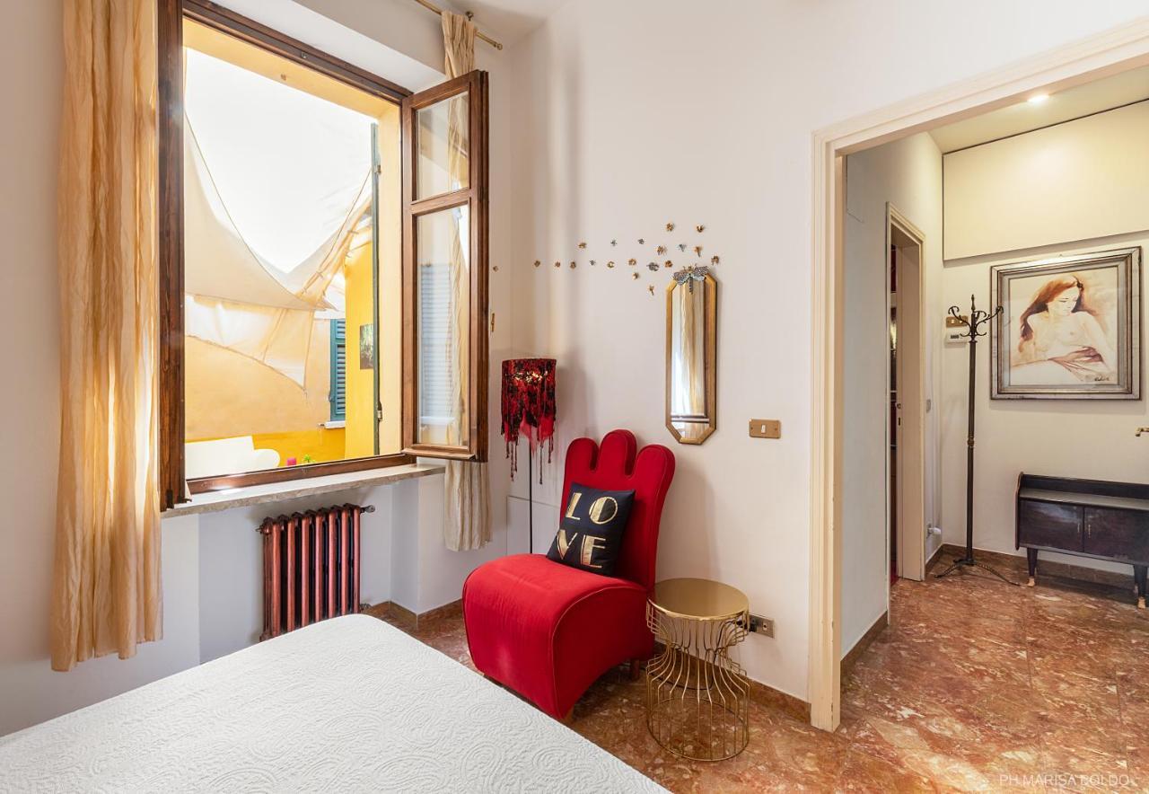 Billie'S Flat Red - Art & Design Apt In Verona Historic Centre Eksteriør bilde