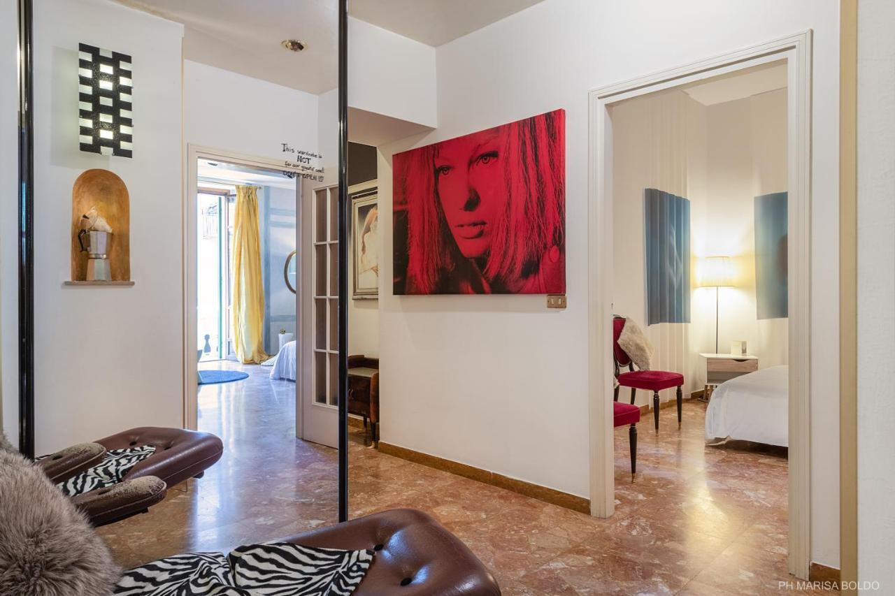 Billie'S Flat Red - Art & Design Apt In Verona Historic Centre Eksteriør bilde